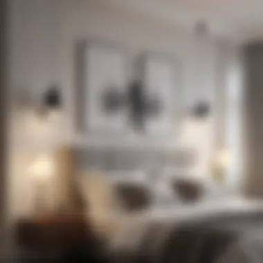 Elegant Spot Lighting in a Modern Bedroom Elegant spot lighting in a modern bedroom